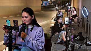 El oscuro mundo de las streamers callejeras de CHINA | ¿Quién cobra por ellas?