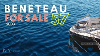 2003 Beneteau 57 Cruiser in Spain | Beneteau Tour | Boat Tour | Network Yacht Brokers Valencia