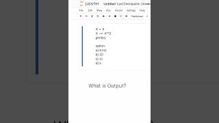Python Puzzle 🔥 | Can You Solve This? | #Python #coding #shorts