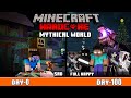 I Survive 100 Days in MYTHICAL WORLD (🎃 Halloween Special) MINECRAFT HARDCORE (हिंदी)