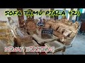 TERBARU !! KURSI SOFA TAMU UKIR PIALA 4211 KLASIK MEWAH | Satria Jati Furniture Jepara