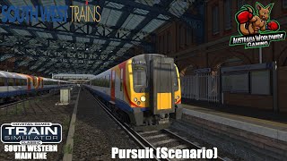 Pursuit (Scenario) South Western Main Line : Train Simulator Classic IN 4K 60FPS