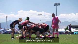 Gorilla Rugby vs SacPal, U16 Open, NAI Salt Lake 7's 2023