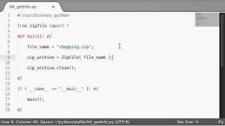 Python [zipfile] 05 ZipInfo Objects