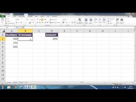 Calculate Percentage Increase in Excel Calculate Percentage Increase in Excel