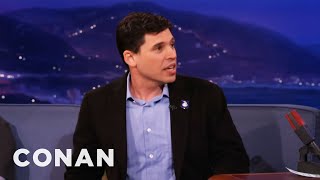 Max Brooks Reveals How Boobies Led To "World War Z" | CONAN on TBS