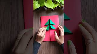 DIY Christmas Card | Christmas Greeting Card |#shorts #easycrafts #christmas #viral