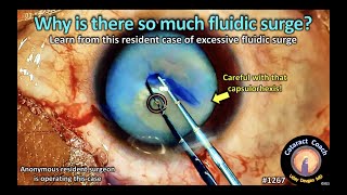 CataractCoach 1267: fluidic surge during cataract surgery - why?