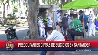 Preocupantes cifras de suicidios en Santander | Oro Noticias