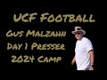 2024 UCF Football Fall Training Camp Day 1: Head Coach Gus Malzahn