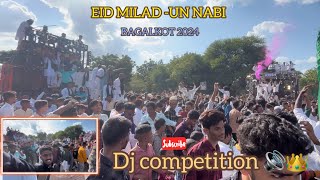 EID MILAD -UN NABI 2024 | BAGALKOT | Dj competition 🔊👑| Vlog ✨💛