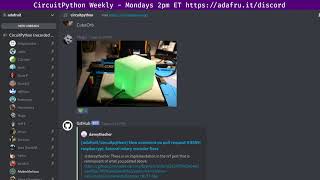 CircuitPython Weekly Meeting for April 5, 2021 @circuitpython #circuitpython #adafruit