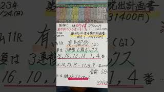 【競馬予想】中山11R 有馬記念🏇阪神C的中🎯ありがとう😭元だけど〜