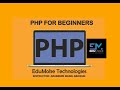 PHP- Training III - PHP Variable Scopes
