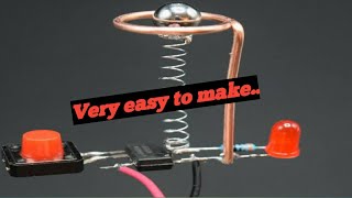 How to make a vibration sensor at home.🔥🔥🤟#video #ytvidio