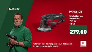 Oferta #kaufland de miercuri:polizor unghiular și șlefuitor cu excentric #parkside #oferte #promotii