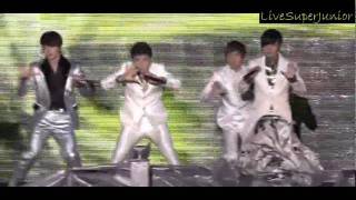 [111104 Asia Song Festival] Super Junior - SuperMan, A-CHA