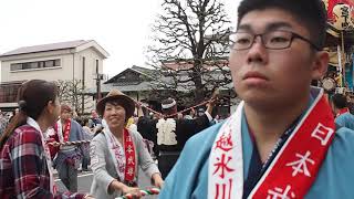 川越まつり　令和元年　山車巡行　宮下町　日本武尊の山車　2019/10/19 Kawagoe Festival 20