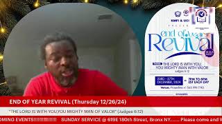 END OF YEAR REVIVAL DEC.23-28th, 2024