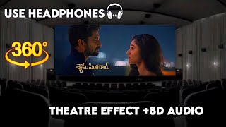 Edo Edo Theatre Effect and 8D Audio | Shyam Singha Roy (Telugu) | Nani, Krithi Shetty | 8D + Theatre