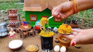 Miniature Maggi - The Tiny Instant Noodle DIY | Miniature Cooking 🍜