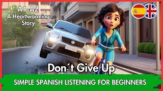 Never Give Up! Luisa's Story to Learn Spanish (A1-A2 Level) ⚽💪