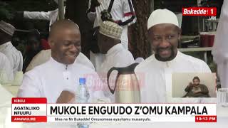 OKUSAALA EID AL-FITR, OMULANGIRA ASABYE GAV'T, MUKOLE ENGUUDO Z'OMU KAMPALA