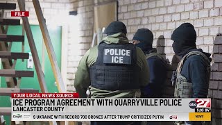 ICE signs agreement with another Lancaster County police department, records show