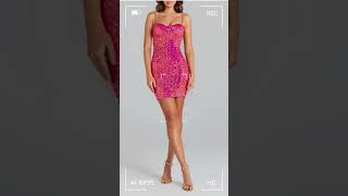 Sleeveless Sequin Minidress