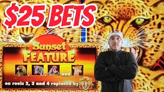 Sunset Feature on Wild Cat MAX BET!