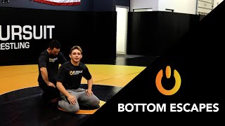 Bottom Escapes - Pursuit Wrestling Technique