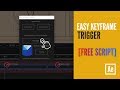 [FREE SCRIPT]-Marker Keyframe Trigger  in One Click - After Effects