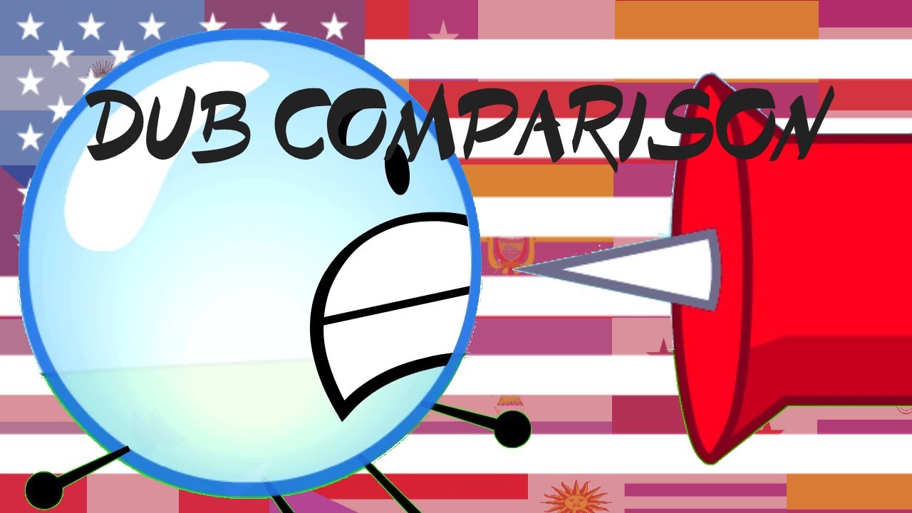 BFDI 1a: Take The Plunge - English Y Español Latino (Dub Comparison ...