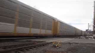 Railfanning CSX's Selkirk Sub at Burdeck Street, Schenectady NY 2/16/13