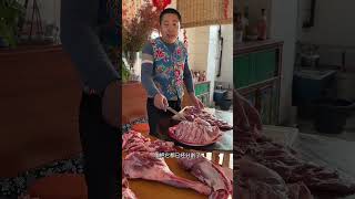 东北猫冬生活，翠花囤年货，卷羊肉卷涮火锅，自己动手安全可靠 #东北农村生活 东北猫冬生活，翠花囤年货，卷羊肉卷涮火锅，自己动手安全可靠#农村美食 #新农人计划2025#雨奈何云 #生活 #東北