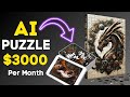 Create Jigsaw Puzzle With AI | Make Passive Income by Selling AI Puzzle