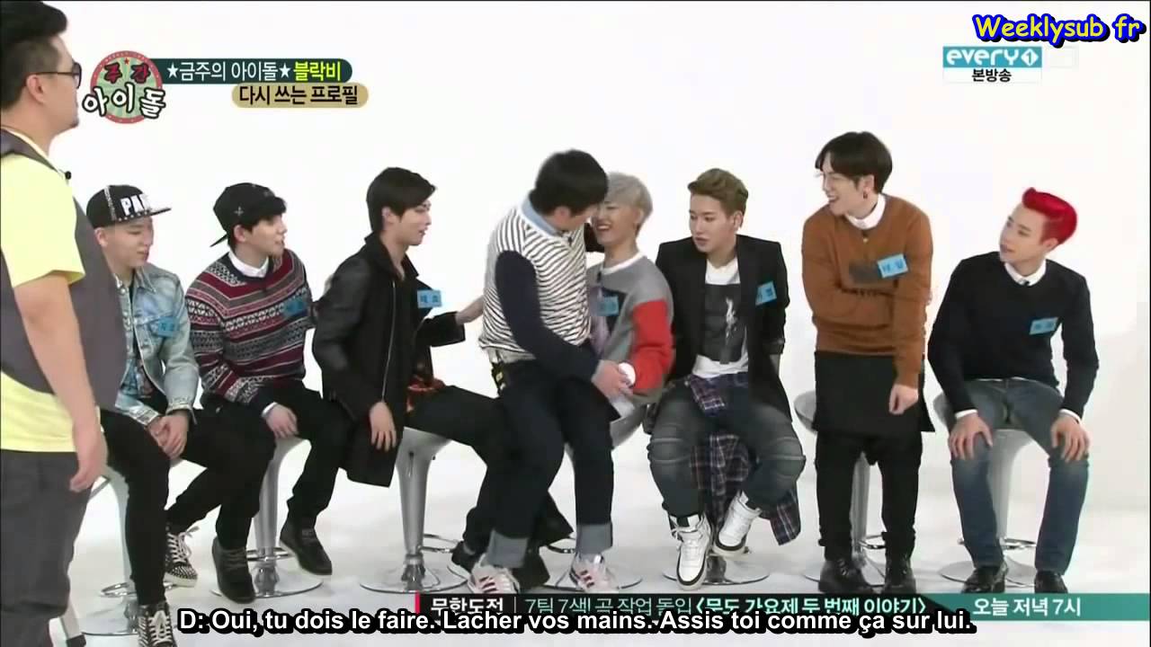 Block B 131023 Weekly Idol VOSTFR - YouTube