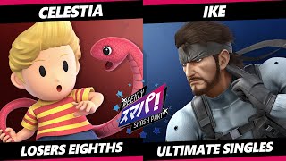 Sumapa 164 TOP 8 - Celestia (Lucas) Vs. Ike (Snake) Smash Ultimate - SSBU