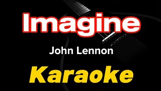 John Lennon - Imagine- (HQ Karaoke)