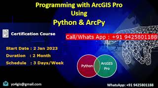 Programming with ArcGIS Pro using Python & ArcPy