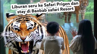 Liburan seru ke Safari Prigen dan stay di Baobab Sfari Resort