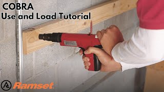 Ramset Cobra Tool: Use and Load Tutorial