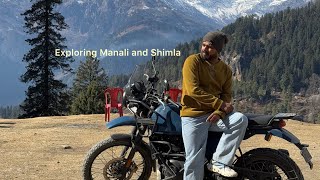 Adventures in Manali and Shimla ||