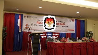 KPU Kota Makassar Update - Pengukuhan dan Bimtek Relawan Demokrasi