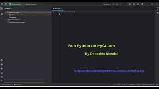 Running Python Code in PyCharm | Getting Started with PyCharm | How to use Python IDE?
