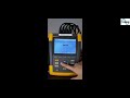 vídeo tutorial fluke 435 series ii