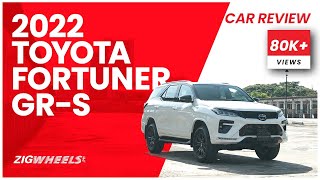 Toyota Fortuner GR-S 2022 Review | Zigwheels.Ph