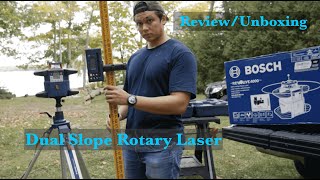 Bosch Dual Slope Rotary Laser Unboxing/Review