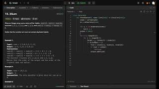 Leetcode 15 - 3Sum - Python (Hashmap)