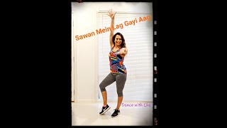 Sawan Mein Lag Gayi Aag | Ginny weds Sunny | Dance with Cha | Dance Workout for Kids and Adults